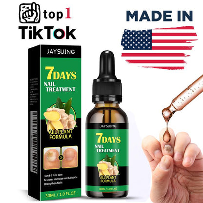The Most Trusted Nail Fungus Solution 🌟 Clear, Strong & Healthy Nails Start Here-Powerful Ginger Nail Treatment
