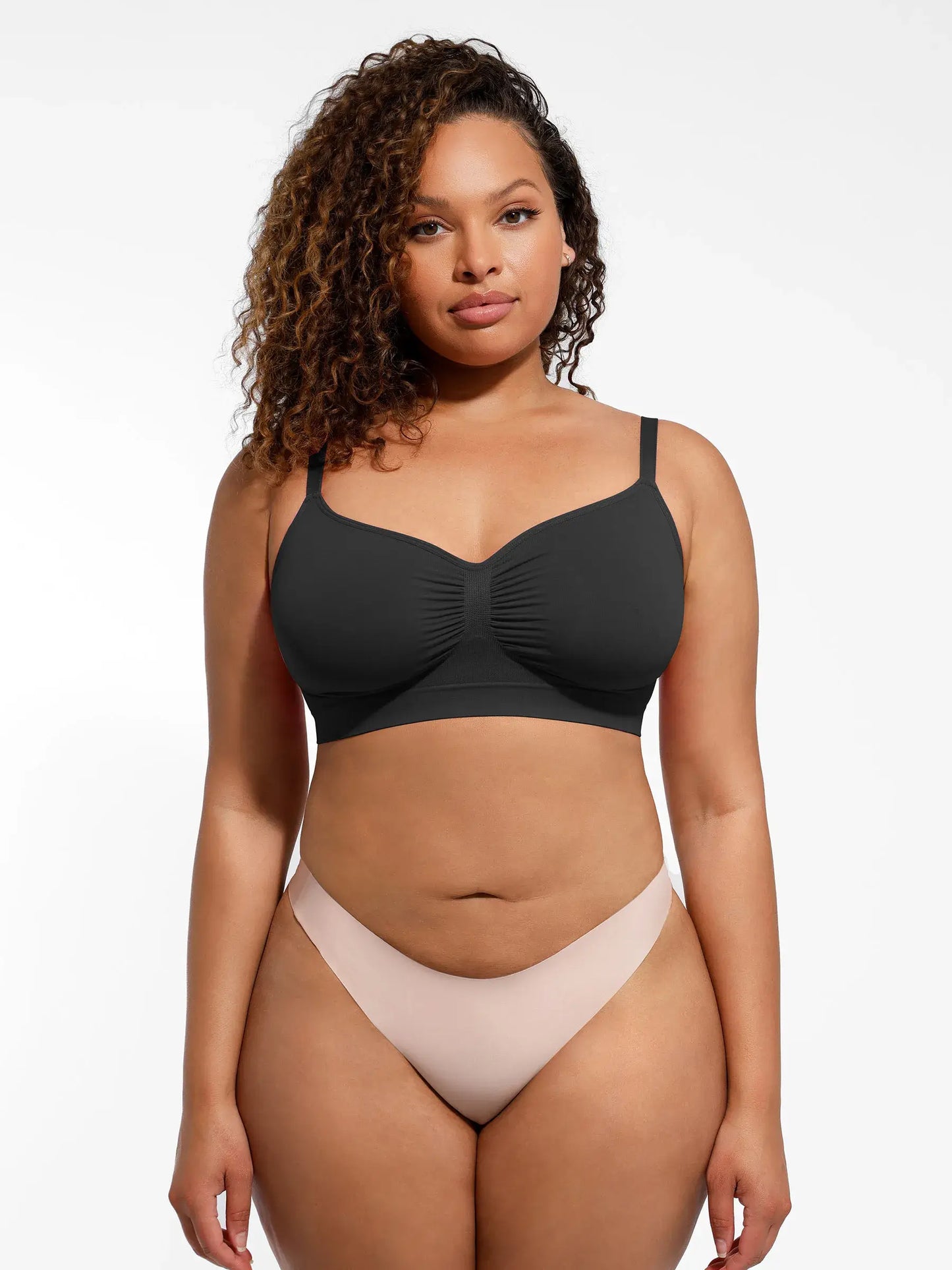 Feelingirl Everyday Wireless Bra Unlined Soft Bra