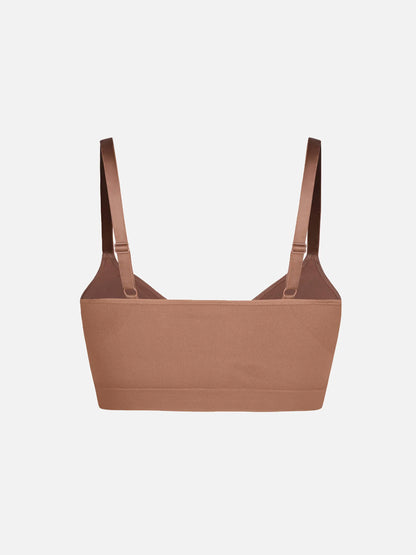 Feelingirl Everyday Wireless Bra Unlined Soft Bra