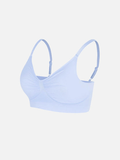Feelingirl Everyday Wireless Bra Unlined Soft Bra