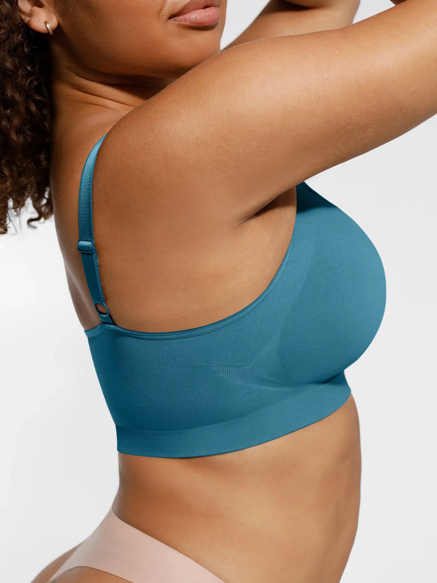 Feelingirl Everyday Wireless Bra Unlined Soft Bra
