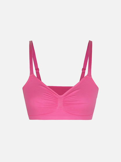 Feelingirl Everyday Wireless Bra Unlined Soft Bra