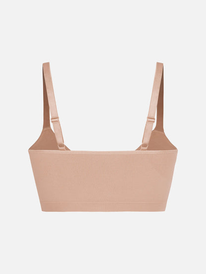 Feelingirl Everyday Wireless Bra Unlined Soft Bra