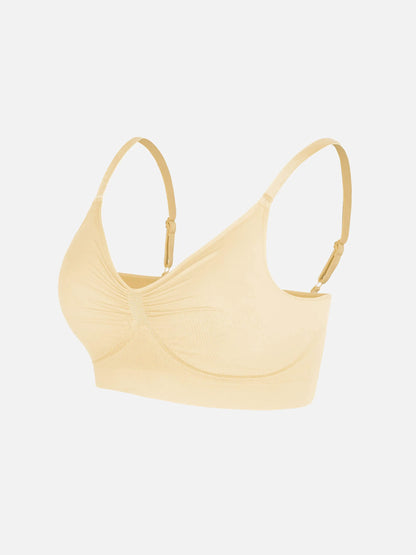 Feelingirl Everyday Wireless Bra Unlined Soft Bra