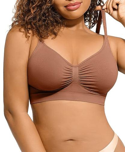 Final 3 Hours: 70%OFF🔥 Women's Full Coverage Non-Padded Wireless Sculpt Bra