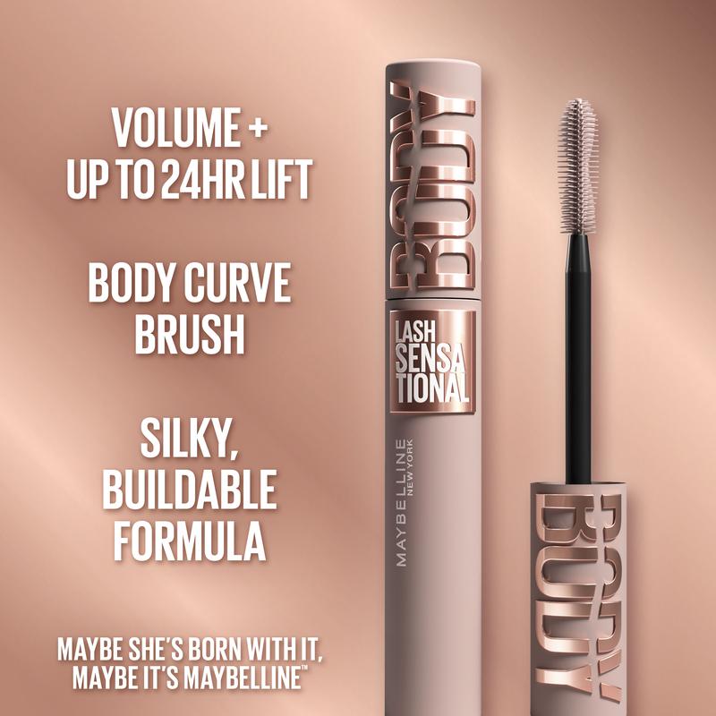 Lash Sensational Body Mascara, Silky Buildable Formula, 24HR Lift